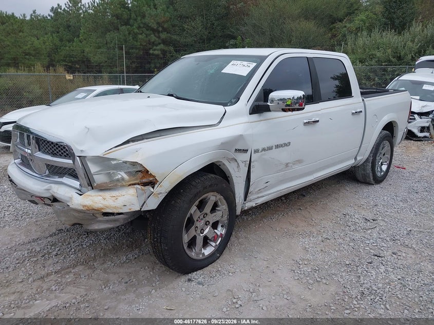 Vin: 1c6rd6nt5cs254840, lot: 46677486, ram 1500 laramie 20122