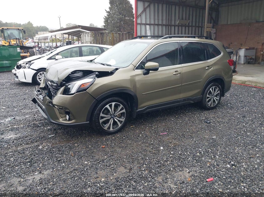 Vin: jf2skapc8nh464172, lot: 46677497, subaru forester limited 20222