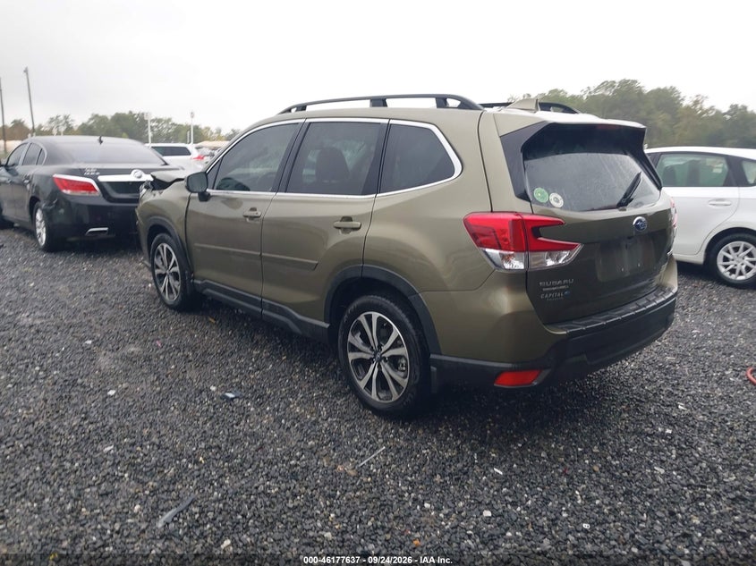 Vin: jf2skapc8nh464172, lot: 46677497, subaru forester limited 20223