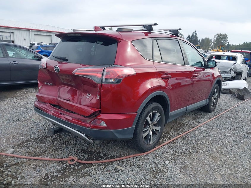 Vin: 2t3rfrevxjw809565, lot: 46677514, toyota rav4 xle 20184