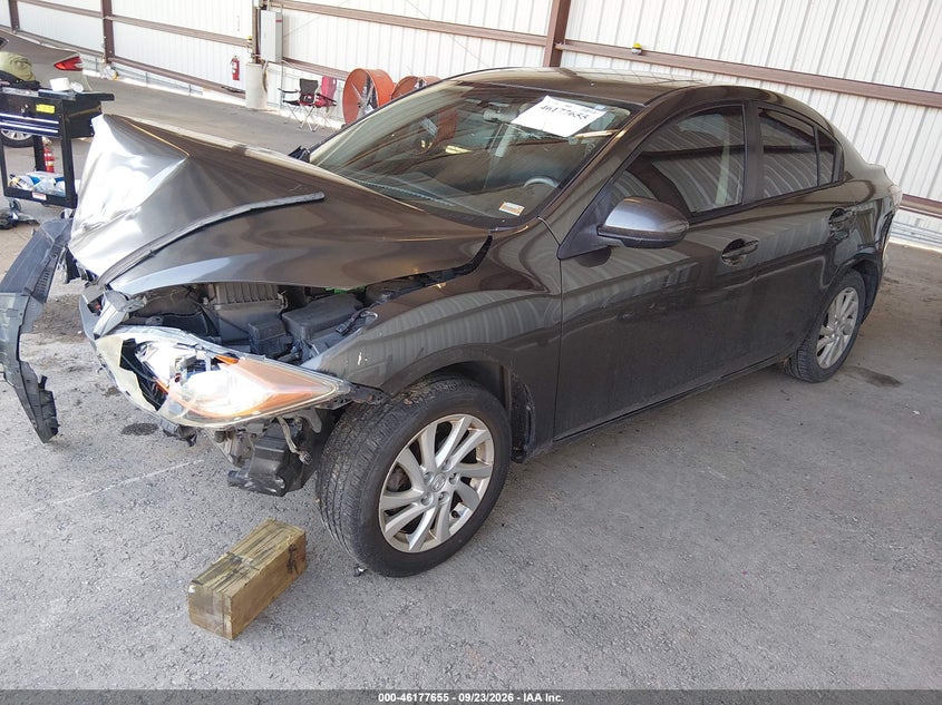 Vin: jm1bl1v87c1642928, lot: 46677515, mazda mazda3 i touring 20122