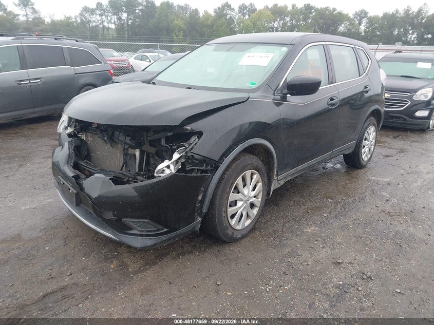 2016 Nissan Rogue, Front End, IAAI, VIN JN8AT2MV7GW131693 — photo 2
