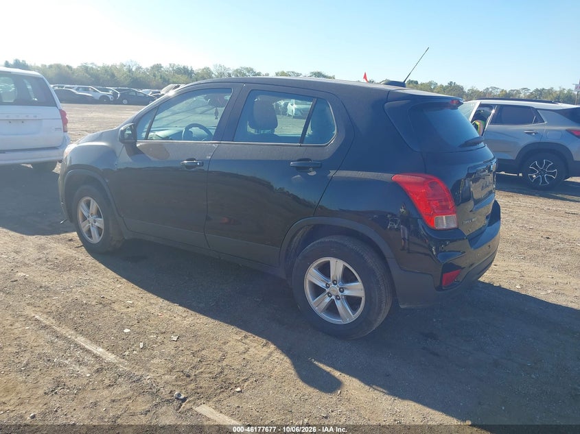 Vin: 3gncjnsb4hl178831, lot: 46677537, chevrolet trax ls 20173