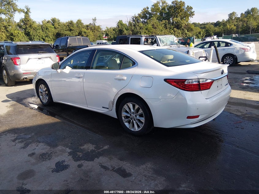 Vin: jthbw1gg1d2014417, lot: 46677540, lexus es 300h 20133