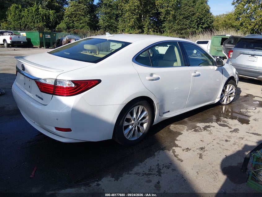 Vin: jthbw1gg1d2014417, lot: 46677540, lexus es 300h 20134