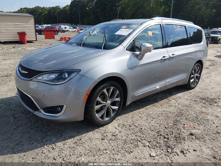 Vin: 2c4rc1gg6jr226283, lot: 46677543, chrysler pacifica limited 20182