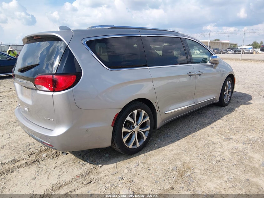 Vin: 2c4rc1gg6jr226283, lot: 46677543, chrysler pacifica limited 20184
