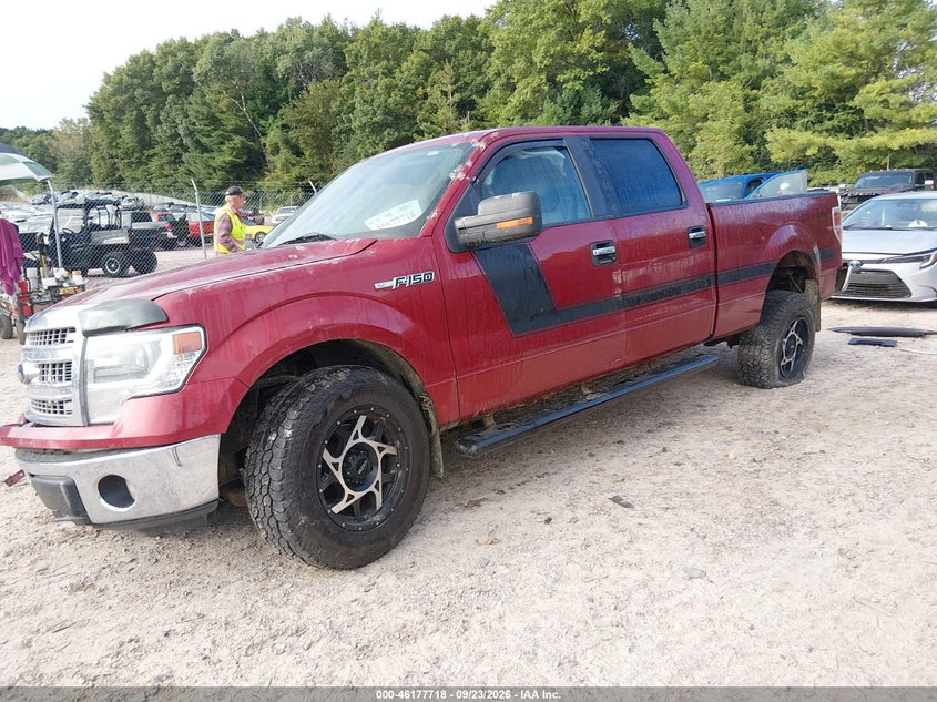 Vin: 1ftfw1ef6efb69665, lot: 46677578, ford f-150 xlt 20142