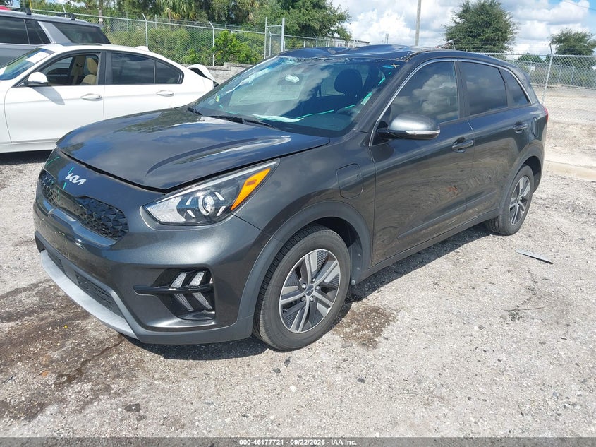 Vin: kndcd3ld6n5531148, lot: 46677581, kia niro plug-in hybrid ex 20222