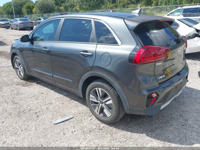Vin: kndcd3ld6n5531148, lot: 46677581, kia niro plug-in hybrid ex 20223