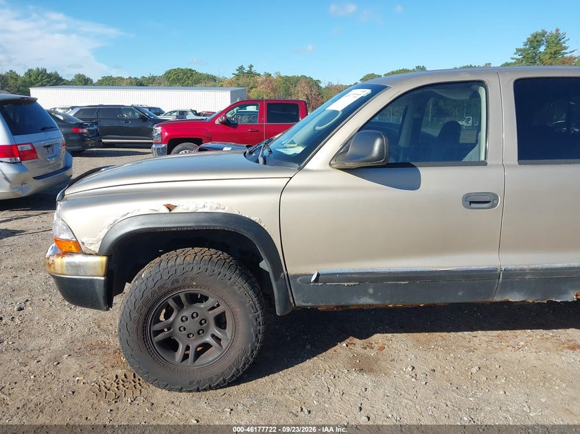 DODGE DAKOTA 2004 VIN 1D7HG48K64S596419