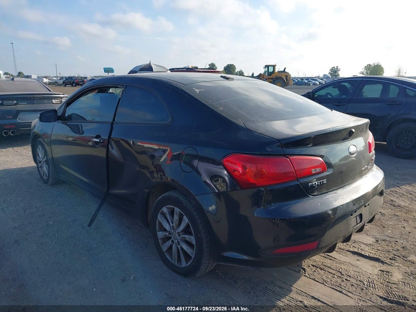 Vin: knafx6a87e5223334, lot: 46677584, kia forte koup ex 20143