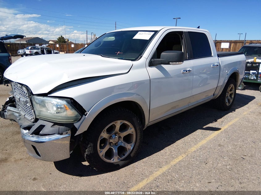 Vin: 1c6rr7nt5gs125493, lot: 46677599, ram 1500 laramie 20162
