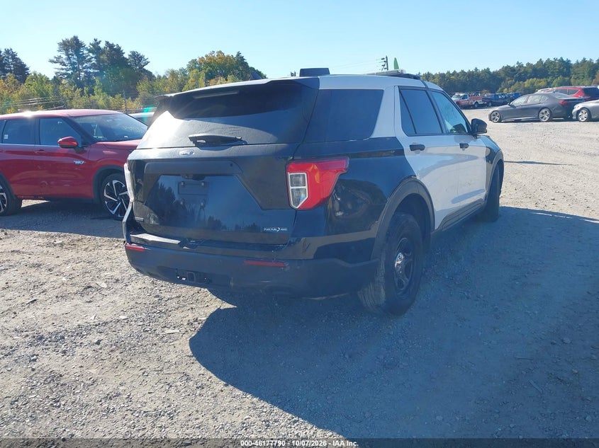FORD POLICE INTERCEPTOR UTILITY 2022 VIN 1FM5K8AB9NGA02127