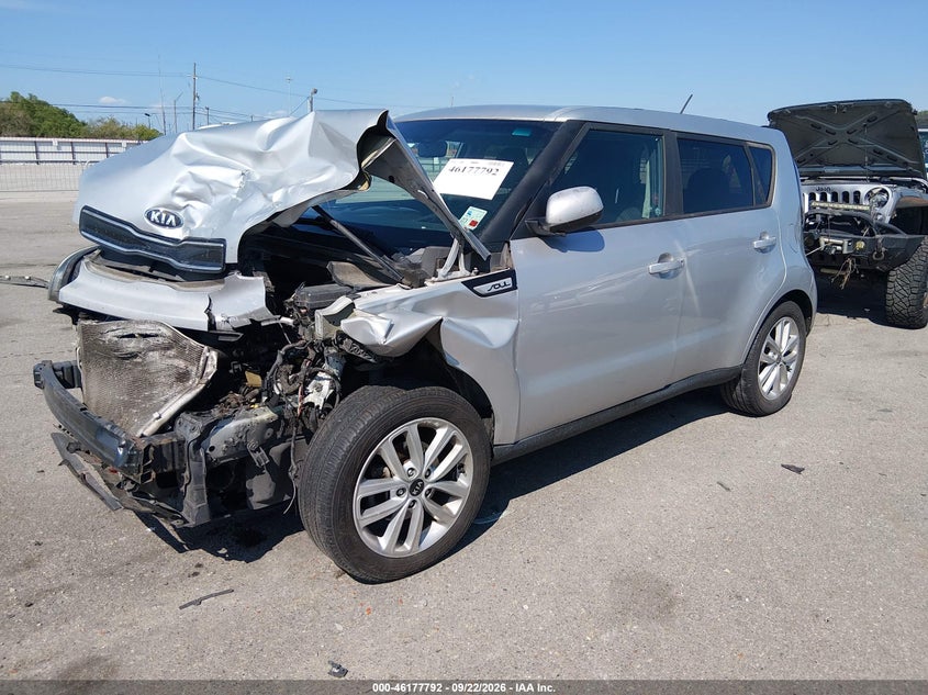 Vin: kndjp3a52k7016643, lot: 46677652, kia soul + 20192