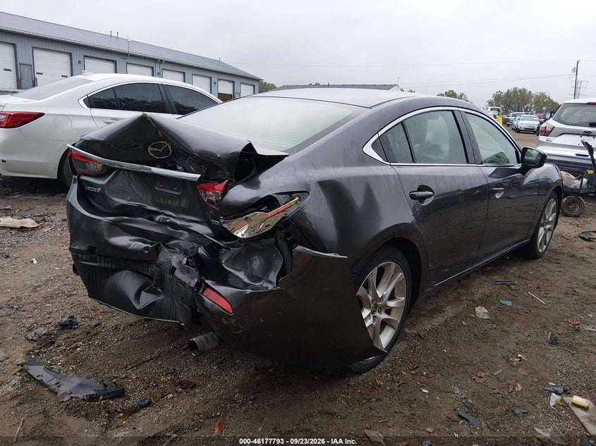 Vin: jm1gl1v52h1115334, lot: 46677653, mazda mazda6 touring 20174