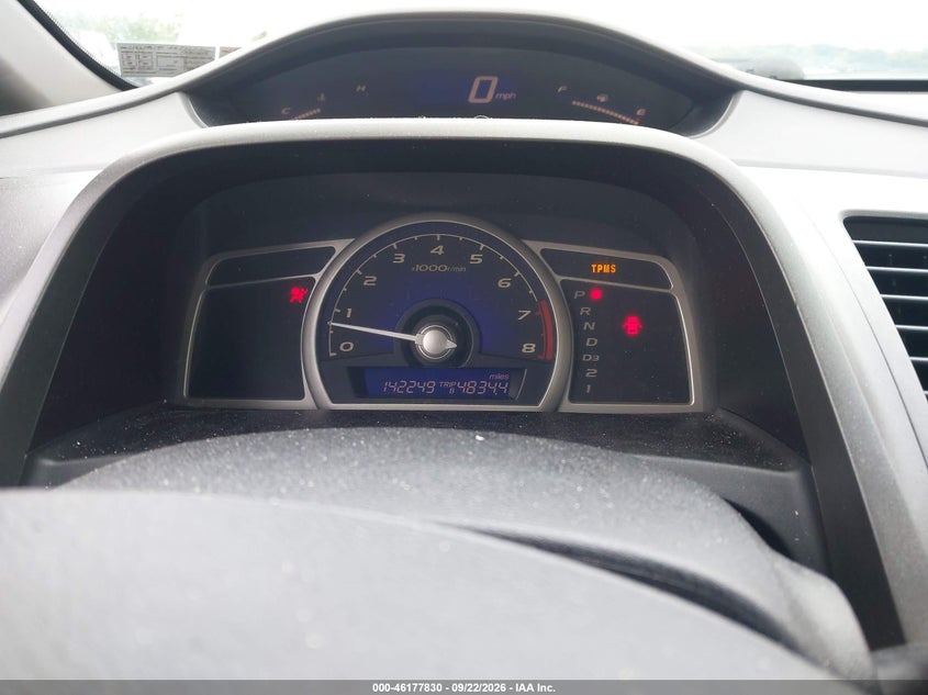 HONDA CIVIC 2010 VIN 2HGFA1F51AH322046