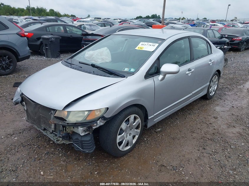 HONDA CIVIC 2010 VIN 2HGFA1F51AH322046