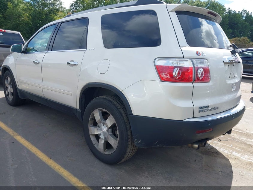 Vin: 1gkkvred8cj240281, lot: 46677691, gmc acadia slt-1 20123