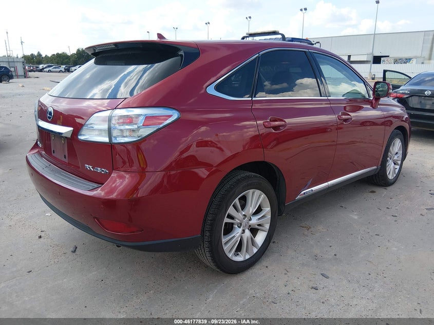Vin: jtjzb1ba5a2401950, lot: 46677699, lexus rx 450h 20104