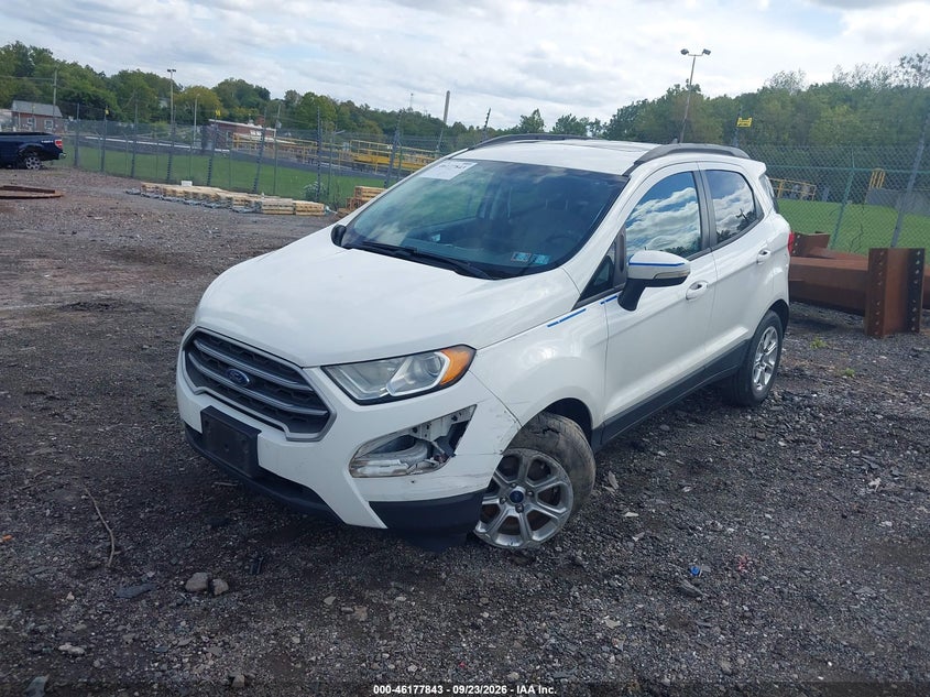 Vin: maj3p1te3jc231275, lot: 46677703, ford ecosport se 20182