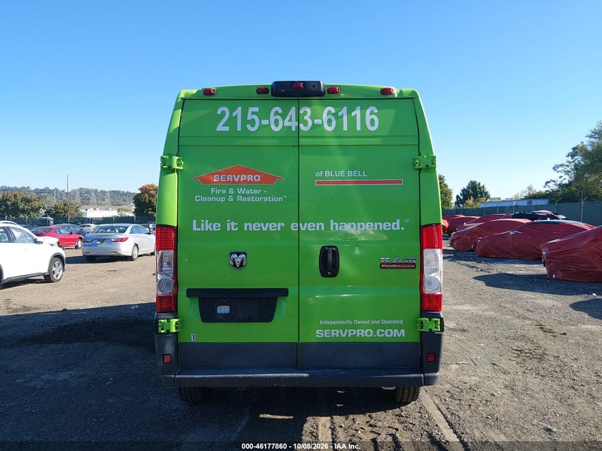 2017 RAM PROMASTER 2500 HIGH ROOF 159 WB · Фото 16