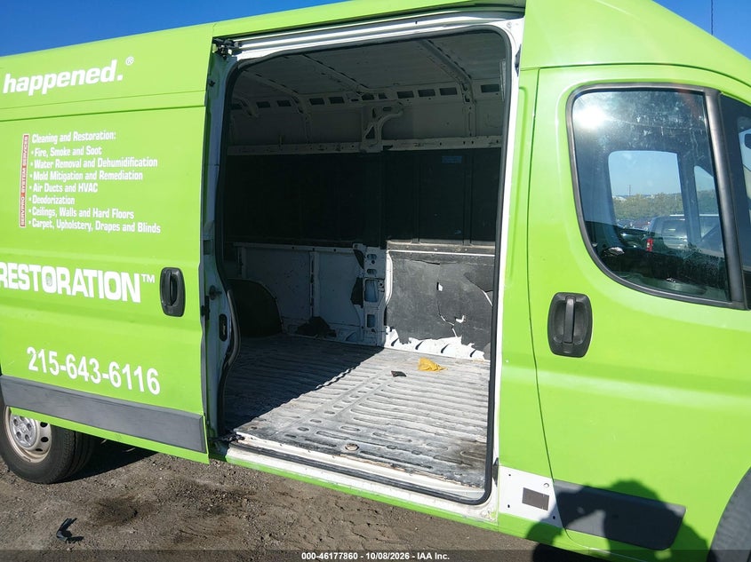 2017 RAM PROMASTER 2500 HIGH ROOF 159 WB · Фото 8