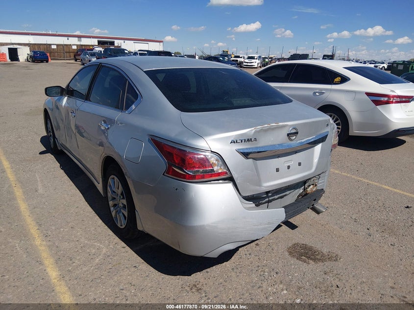 Vin: 1n4al3ap8fc458603, lot: 46677730, nissan altima 2.5 s 20153
