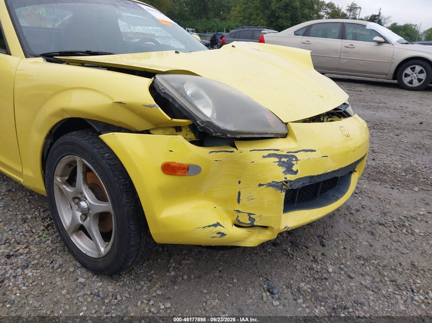 TOYOTA MR2 SPYDER 2002 VIN JTDFR320620043730