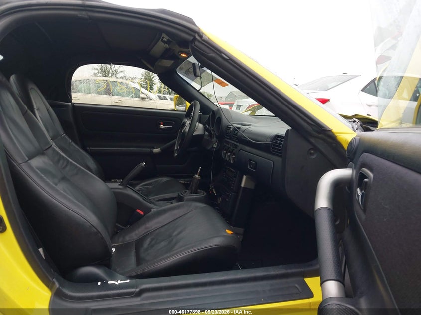 TOYOTA MR2 SPYDER 2002 VIN JTDFR320620043730