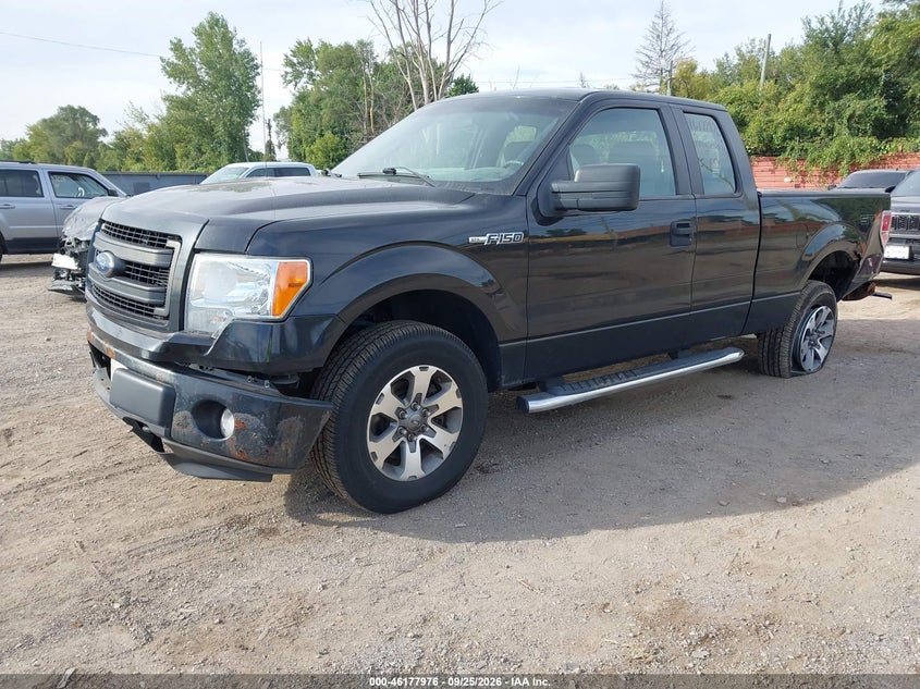 Vin: 1ftfx1ef8dfa14532, lot: 46677836, ford f-150 stx 20132