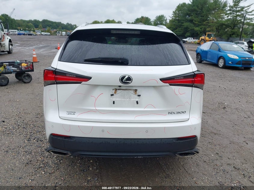 LEXUS NX 300 2019 VIN JTJBARBZ1K2202226