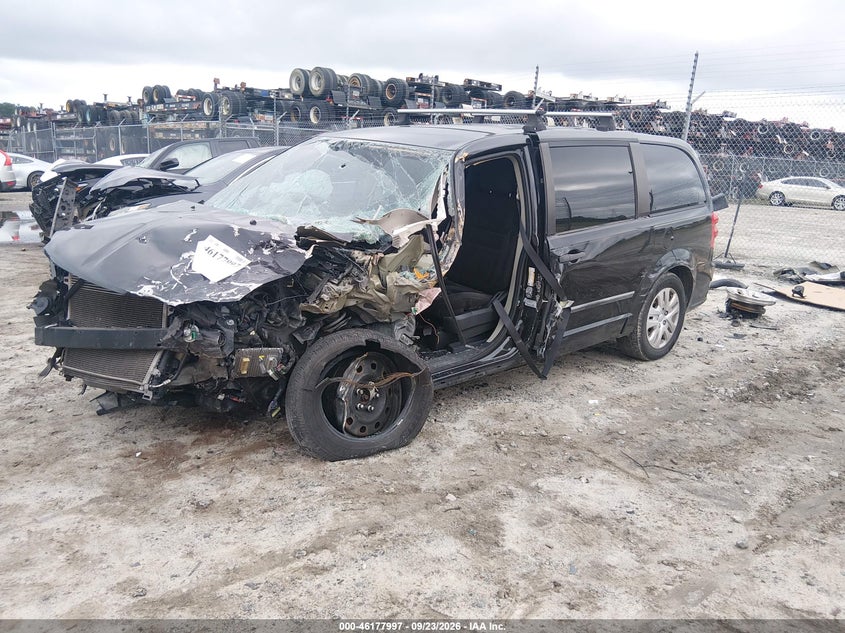 Vin: 2c4rdgbg6gr316064, lot: 46677857, dodge grand caravan american value pkg 20162