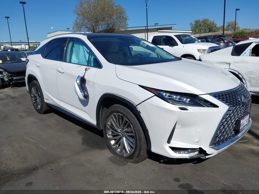 LEXUS RX 450H 2022 VIN 2T2JGMDA5NC084528