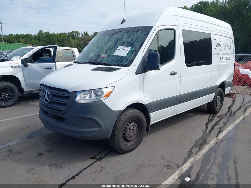 Vin: w1w4kbhy5st197366, lot: 46677878, mercedes-benz sprinter 2500 standard roof 4-cyl diesel 20252