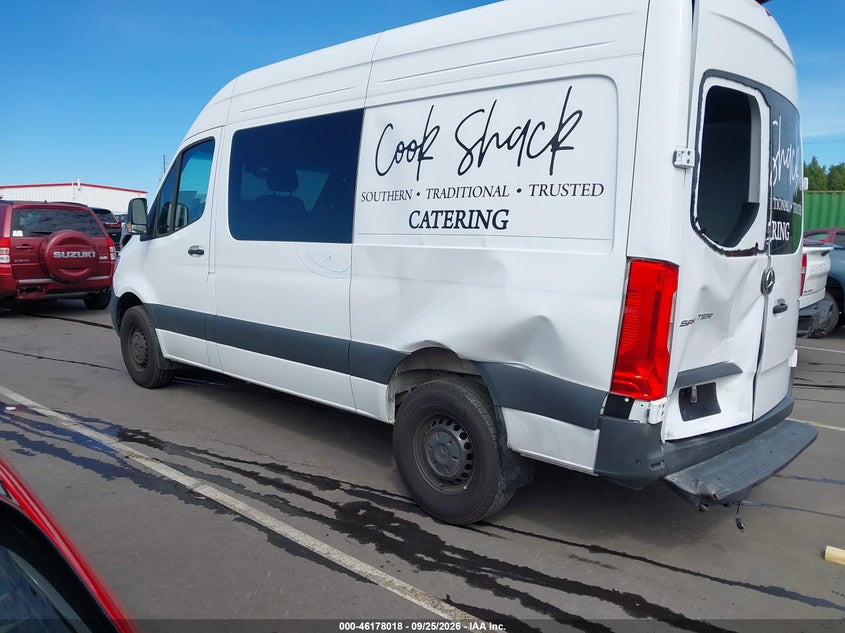 Vin: w1w4kbhy5st197366, lot: 46677878, mercedes-benz sprinter 2500 standard roof 4-cyl diesel 20253