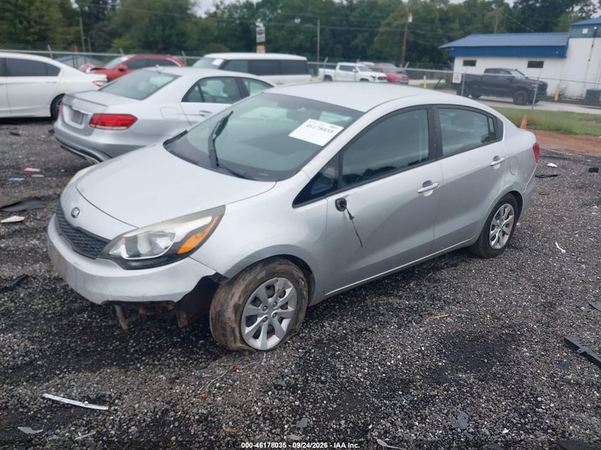 Vin: knadm4a3xh6106449, lot: 46677895, kia rio lx 20172
