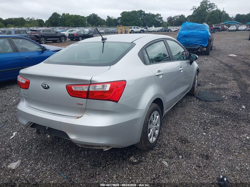 Vin: knadm4a3xh6106449, lot: 46677895, kia rio lx 20174