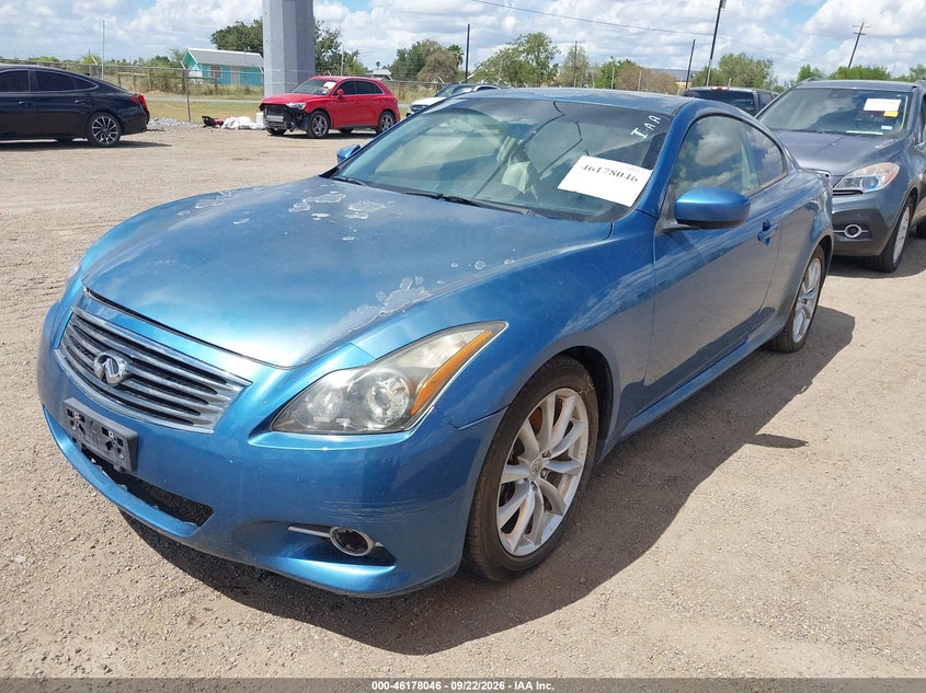 Vin: jn1cv6ek7dm920110, lot: 46677905, infiniti g37 journey 20132