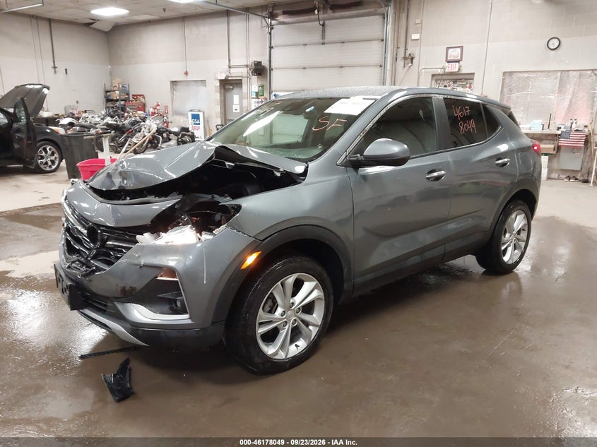 Vin: kl4mmcsl2nb013949, lot: 46677909, buick encore gx awd preferred 20222