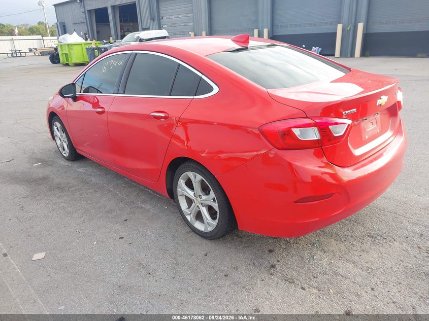Vin: 1g1bg5sm3g7273896, lot: 46677922, chevrolet cruze premier auto 20163