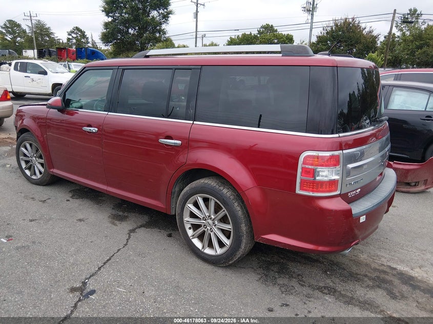 Vin: 2fmhk6d89ebd30558, lot: 46677923, ford flex limited 20143