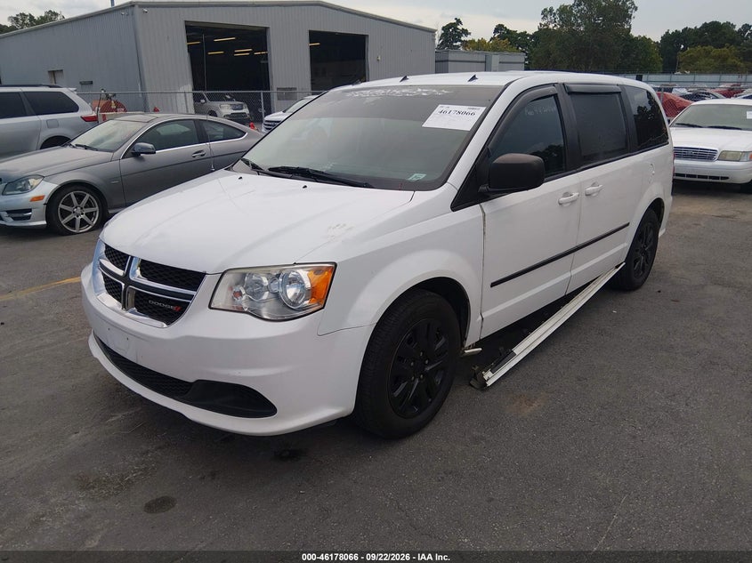 Vin: 2c4rdgbg8fr721826, lot: 46677926, dodge grand caravan se 20152