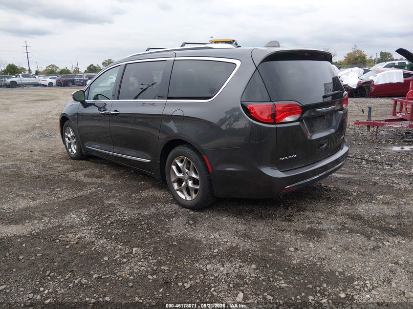 Vin: 2c4rc1gg0jr247372, lot: 46677931, chrysler pacifica limited 20183