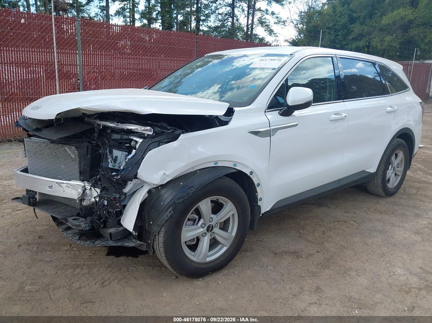 Vin: 5xyrg4jc4rg307309, lot: 46677936, kia sorento lx 20242