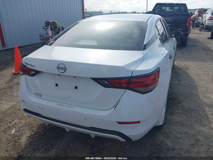 Vin: 3n1ab8bv8ry210423, lot: 46677944, nissan sentra s xtronic cvt 20244