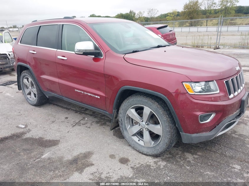 Vin: 1c4rjfbt9ec114972, lot: 46677959, jeep grand cherokee limited 2014 img_1