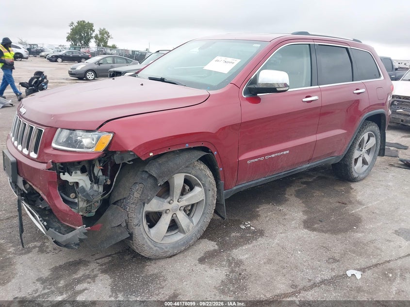 Vin: 1c4rjfbt9ec114972, lot: 46677959, jeep grand cherokee limited 20142