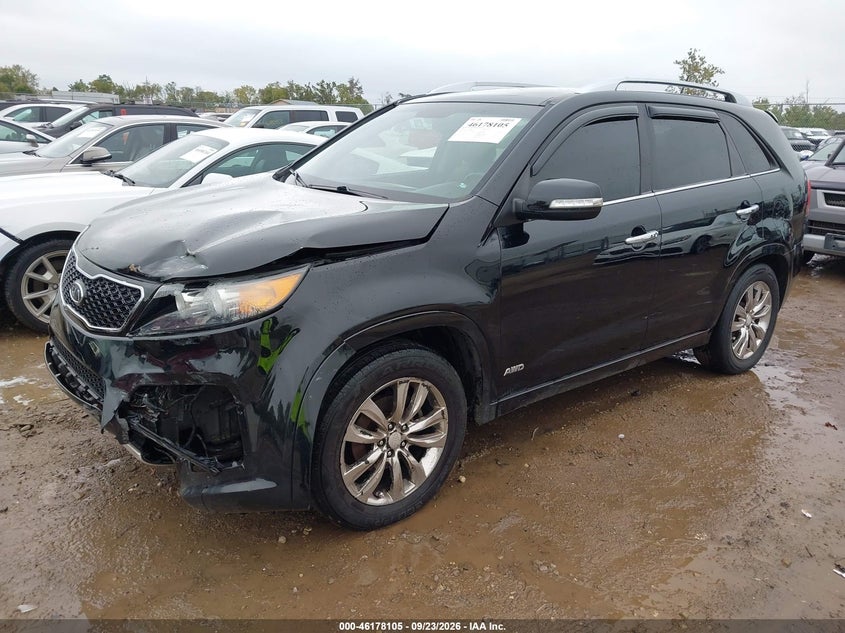 Vin: 5xykwda20dg381833, lot: 46677965, kia sorento sx v6 20132