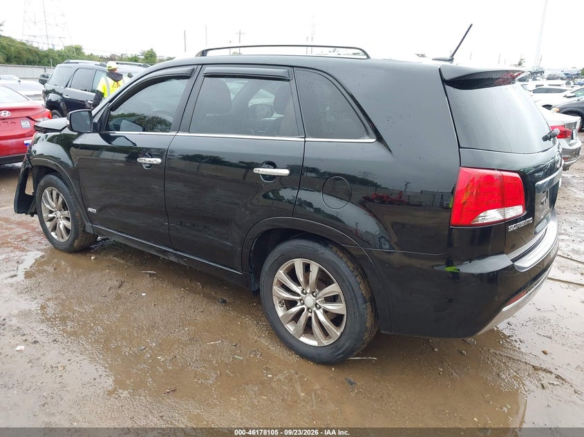 Vin: 5xykwda20dg381833, lot: 46677965, kia sorento sx v6 20133